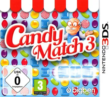Candy Match 3 (Europe)(En,Ge,Fr,Es,It,Du) box cover front